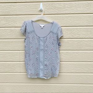Lauren Conrad grey top